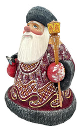 Authentic Russian Santa with Christmas Tree BuyRussianGifts Store