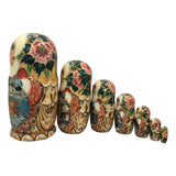 Christmas Russian Nesting Dolls Set of 7 BuyRussianGifts Store