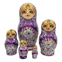 USSR Vintage 4 Small Russian Nesting Dolls - Martyoshka Dolls - Russia –  Bixley Shop