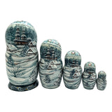 One of the Kind Russian Fairy Tale Matryoshka set of 5 BuyRussianGifts Store
