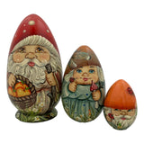 Little Red Riding Nesting Dolls for Kids Storyteller Babushka BuyRussianGifts Store