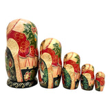 Russian Summer Matryoshka Dolls Set of 5 BuyRussianGifts Store