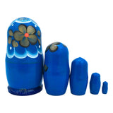 Nesting Dolls Blue Small Matryoshka BuyRussianGifts Store