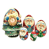 Unique Christmas Nesting Dolls Set of 5 BuyRussianGifts Store