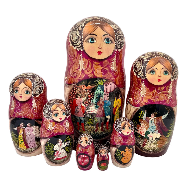 Traditional Nesting Dolls For Kids Fairytale Firebird BuyRussianGifts Store