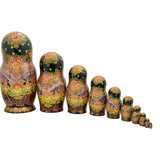 Big 10 Piece Nesting Dolls Russian Fairytale Storyteller for Kids BuyRussianGifts Store
