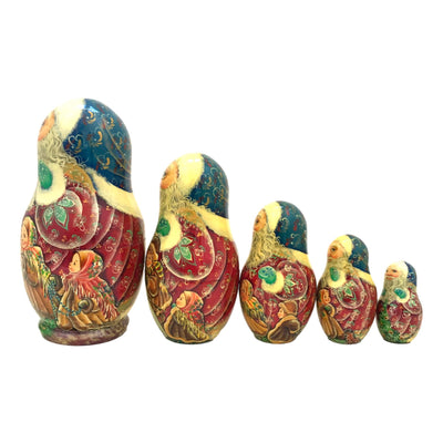 Santa Russian Nesting Dolls BuyRussianGifts Store