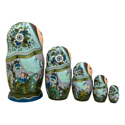 Russian Matryoshka Dolls Floral Fairy BuyRussianGifts Store