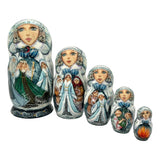 One of the Kind Russian Fairy Tale Matryoshka set of 5 BuyRussianGifts Store