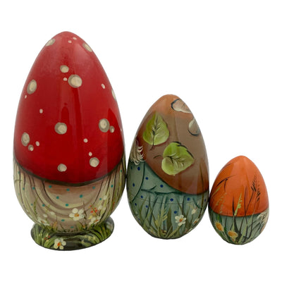 Little Red Riding Nesting Dolls for Kids Storyteller Babushka BuyRussianGifts Store