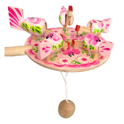 Russian Children Handcrafted Toy Pink BuyRussianGifts Store