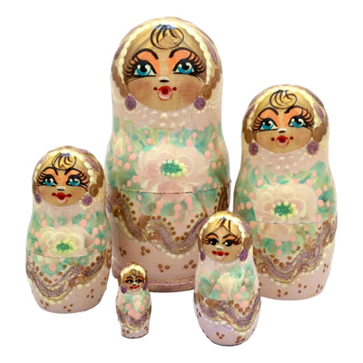 Small Russian Dolls with Ladybug BuyRussianGifts Store