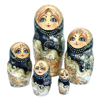 Princess Russian Nesting Dolls 5 Piece BuyRussianGifts Store