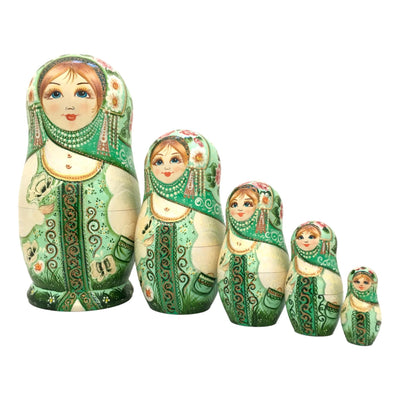 One of a Kind Russian Matryoshka Doll Fairytale BuyRussianGifts Store