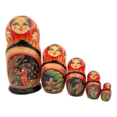Firebird Story 5 Piece Nesting Dolls Set BuyRussianGifts Store