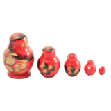 Red with Gold Small Nesting doll