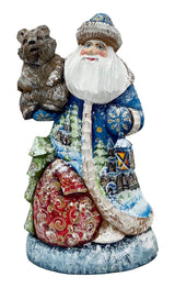 Russian Grandfather Frost with a Bear BuyRussianGifts Store