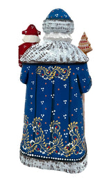 Russian Santa Dark Blue Robe BuyRussianGifts Store