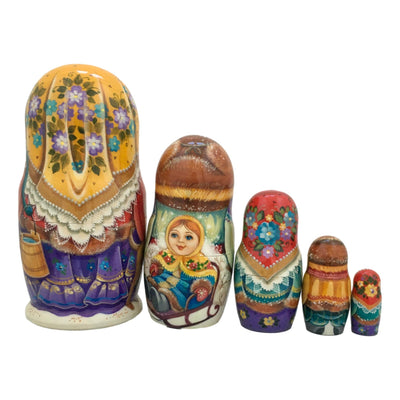 Russian dolls winter 