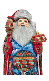 Wooden Santa Snow Queen Fairytale BuyRussianGifts Store
