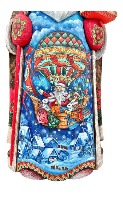 Wooden Santa Snow Queen Fairytale BuyRussianGifts Store
