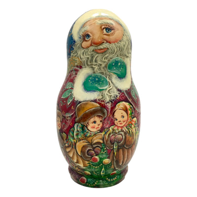 Santa Russian Nesting Dolls BuyRussianGifts Store