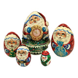 Unique Christmas Nesting Dolls Set of 5 BuyRussianGifts Store