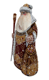 Santa wooden figure BuyRussianGifts Store