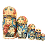 Cat matryoshka Russian dolls BuyRussianGifts Store