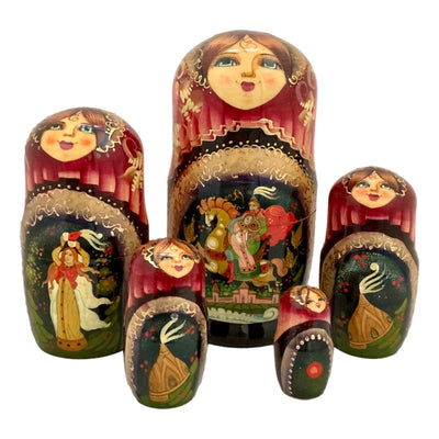 Russian Couple Nesting Dolls BuyRussianGifts Store