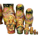 10 Piece Nesting Dolls Russian Fairytale Storyteller for Kids BuyRussianGifts Store