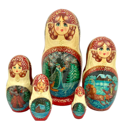 Matryoshka Fairytale Dolls Morozko BuyRussianGifts Store