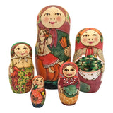 Russian dolls set of 5
