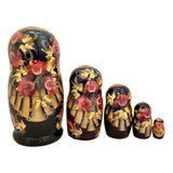 Swan Princess Russian Matryoshka Dolls 5 Piece Set