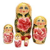 Russian Matryoshka Dolls Terracotta color BuyRussianGifts Store