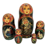 Rusland and Ludmila Russian Fairytale Nesting Dolls BuyRussianGifts Store