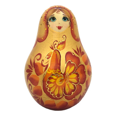 Russian Doll Roly Poly Blue BuyRussianGifts Store
