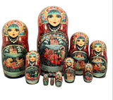 Fairytale Stories Babushka Authentic Russian Storyteller Matryoshka BuyRussianGifts Store