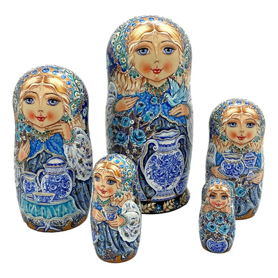 Russian Nesting Dolls Lavender Beauty BuyRussianGifts Store