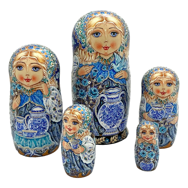 Russian Nesting Dolls Lavender Beauty BuyRussianGifts Store
