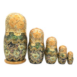 Authentic Russian Nesting Doll Set of 5 BuyRussianGifts Store