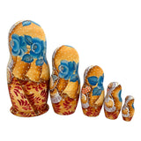 Russian Family Nesting dolls Set of 5 BuyRussianGifts Store
