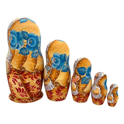 Russian Family Nesting dolls Set of 5 BuyRussianGifts Store