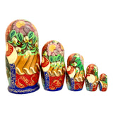 Christmas Matryoshka Dolls Russian Winter Storyteller BuyRussianGifts Store