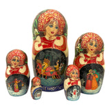 Christmas Matryoshka Dolls Russian Winter Storyteller BuyRussianGifts Store