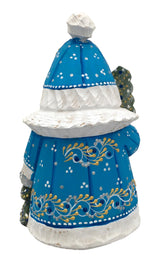 Corky Santa Blue The Amber Gift Shop