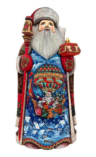 Wooden Santa Snow Queen Fairytale BuyRussianGifts Store