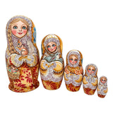 Russian Family Nesting dolls Set of 5 BuyRussianGifts Store