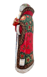 Wooden Santa Snow Queen Fairytale BuyRussianGifts Store