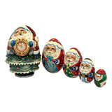 Unique Christmas Nesting Dolls Set of 5 BuyRussianGifts Store